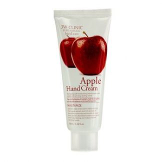 3W Clinic Hand Cream - Apple  100ml/3.38oz