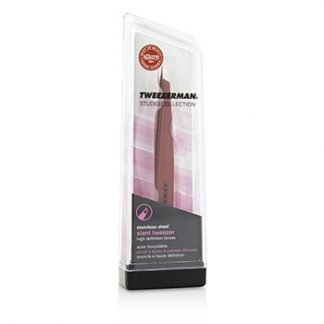 Tweezerman Slant Tweezer - Signature Red (Studio Collection)  -