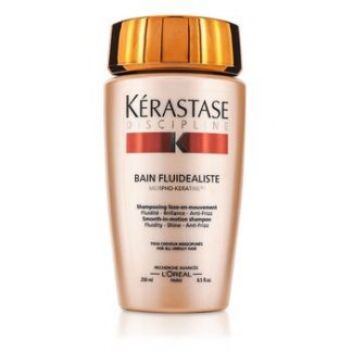 Kerastase Discipline Bain Fluidealiste Smooth-In-Motion Shampoo (For All Unruly Hair)  250ml/8.5oz