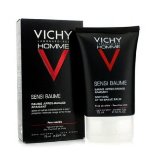 Vichy Homme Soothing After-Shave Balm (For Sensitive Skin)  75ml/2.53oz