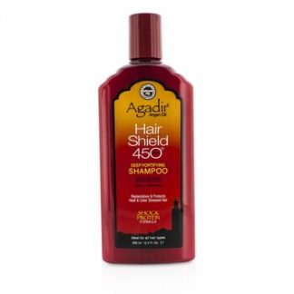 Agadir Argan Oil Hair Shield 450 Plus Deep Fortifying Shampoo - Sulfate Free (For All Hair Types)  366ml/12.4oz