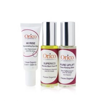 Orico London Age Resist Trio: Face Oil 30ml/1.01oz + Firming Elixir 30ml/1.01oz + Eye Elixir 25ml/0.85oz  3pcs