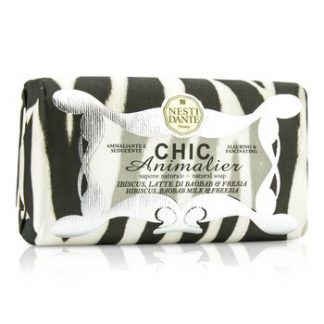 Nesti Dante Chic Animalier Natural Soap - Hibiscus, Baobab Milk & Freesia  250g/8.8oz