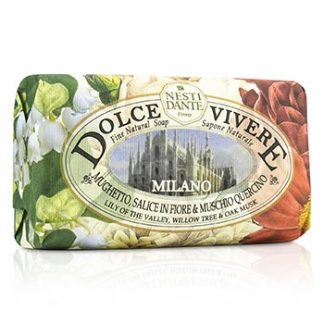 Nesti Dante Dolce Vivere Fine Natural Soap - Milano - Lily Of The Valley, Willow Tree & Oak Musk  250g/8.8oz