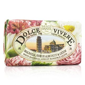 Nesti Dante Dolce Vivere Fine Natural Soap - Pisa - White Magnolia, Apricot Blossom & Lilium  250g/8.8oz