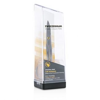 Tweezerman Stainless Steel Nail Scissors (Studio Collection)  -