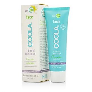 Coola Mineral Face Matte Finish SPF 30 - Cucumber  50ml/1.7oz