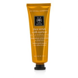 Apivita Face Scrub with Apricot - Gentle Exfoliating  50ml/1.83oz