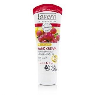 Lavera Organic Cranberry & Argan Oil Anti-Ageing Hand Cream  75ml/2.5oz