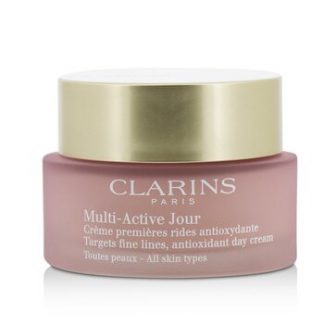 Clarins Multi-Active Day Targets Fine Lines Antioxidant Day Cream - For All Skin Types  50ml/1.6oz