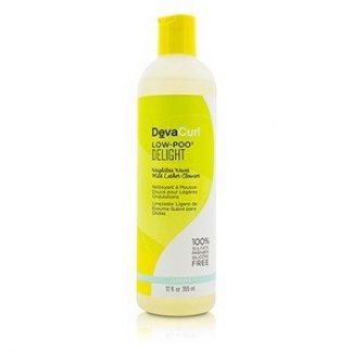 DevaCurl Low-Poo Delight (Weightless Waves Mild Lather Cleanser - For Wavy Hair)  355ml/12oz