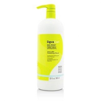 DevaCurl No-Poo Original (Zero Lather Conditioning Cleanser - For Curly Hair)  946ml/32oz