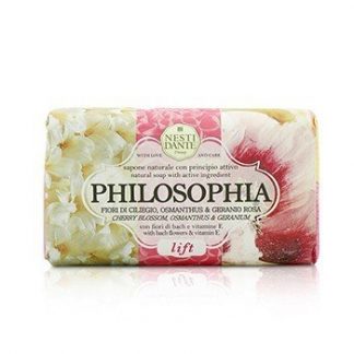 Nesti Dante Philosophia Natural Soap - Lift - Cherry Blossom, Osmanthus & Geranium With Bach Flowers & Vitamin E  250g/8.8oz