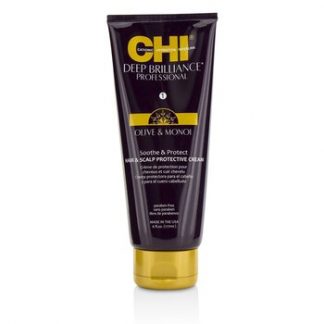 CHI Deep Brilliance Olive & Monoi Soothe & Protect Hair & Scalp Protective Cream  177ml/6oz