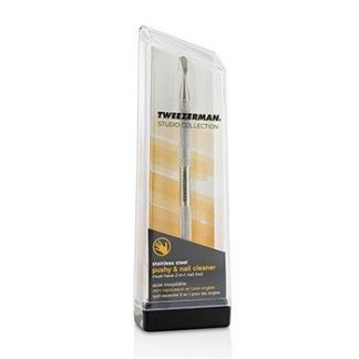 Tweezerman Stainless Steel Pushy & Nail Cleaner (Studio Collection)  -