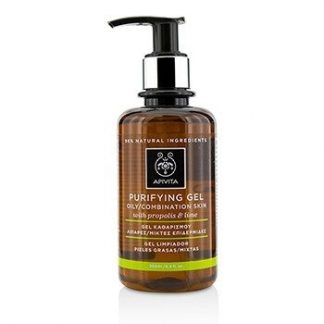 Apivita Purifying Gel With Propolis & Lime - For Oily/Combination Skin  200ml/6.8oz