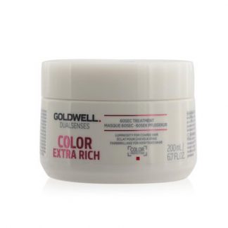 Goldwell Dual Senses Color Extra Rich 60SEC Treatment (Luminosity For Coarse Hair)  200ml/6.7oz