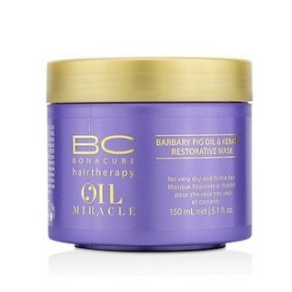 Schwarzkopf BC Oil Miracle Barbary Fig Oil & Keratin Restorative Mask (For Very Dry and Brittle Hair)  150ml/5.1oz