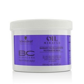 Schwarzkopf BC Bonacure Oil Miracle Barbary Fig Oil & Keratin Restorative Mask (For Very Dry and Brittle Hair)  500ml/16.9oz