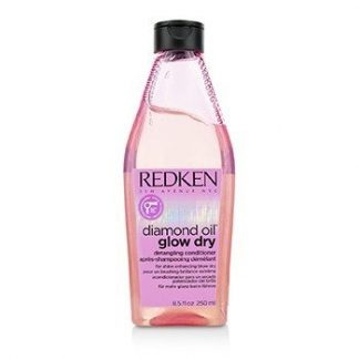 Redken Diamond Oil Glow Dry Detangling Conditioner (For Shine Enhancing Blow Dry)  250ml/8.5oz