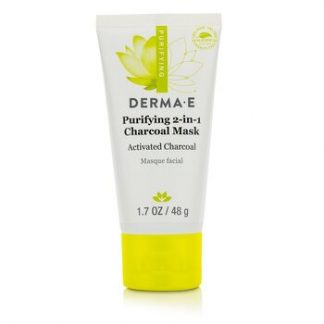 Derma E Purifying 2-In-1 Charcoal Mask  48g/1.7oz