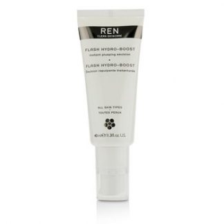 Ren Flash Hydro-Boost Instant Plumping Emulsion - For All Skin Types  40ml/1.3oz