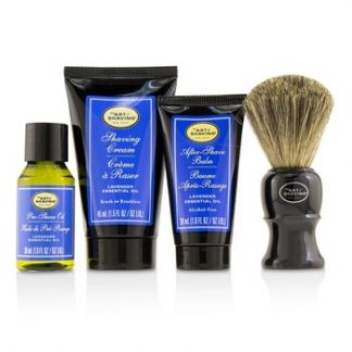 The Art Of Shaving The 4 Elements of the Perfect Shave Mid-Size Kit - Lavender  4pcs