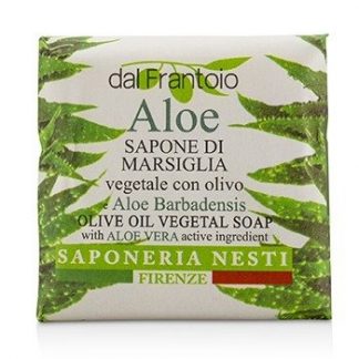 Nesti Dante Dal Frantoio Olive Oil Vegetal Soap - Aloe Vera  100g/3.5oz