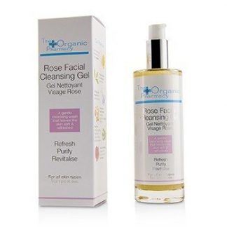 The Organic Pharmacy Rose Facial Cleansing Gel  100ml/3.4oz