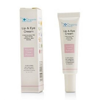 The Organic Pharmacy Lip & Eye Cream - Nourish Treat Protect  10ml/0.35oz