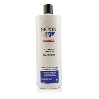 Nioxin Derma Purifying System 6 Cleanser Shampoo (Chemically Treated Hair, Progressed Thinning, Color Safe)  1000ml/33.8oz