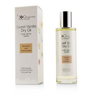 The Organic Pharmacy Sweet Vanilla Dry Oil - Multi-use For Face, Body & Hair  100ml/3.4oz