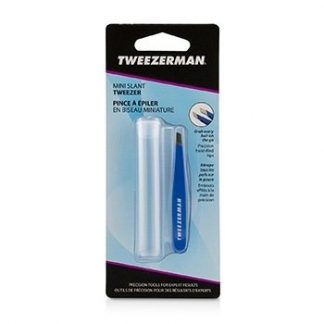 Tweezerman Mini Slant Tweezer - Bahama Blue  -