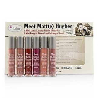 TheBalm Meet Matt(e) Hughes 6 Mini Long Lasting Liquid Lipsticks Kit - Vol.1  6x1.2ml/0.04oz