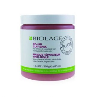 Matrix Biolage R.A.W. Re-Hab Clay Mask (For Stressed, Sensitized Hair)  400ml/14.4oz