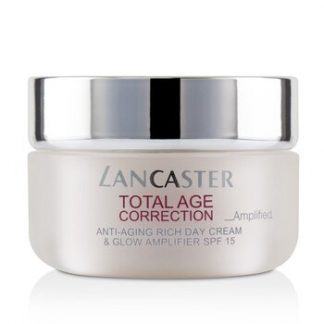 Lancaster Total Age Correction Amplified - Anti-Aging Rich Day Cream & Glow Amplifier  50ml/1.7oz