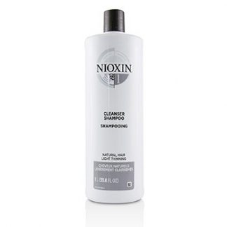 Nioxin Derma Purifying System 1 Cleanser Shampoo (Natural Hair, Light Thinning)  1000ml/33.8oz