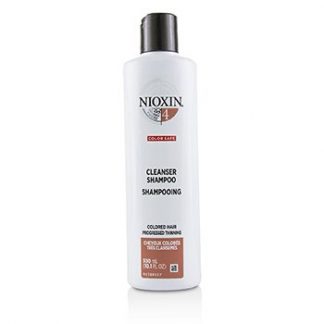 Nioxin Derma Purifying System 4 Cleanser Shampoo (Colored Hair, Progressed Thinning, Color Safe)  300ml/10.1oz