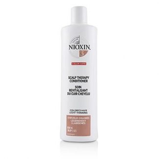 Nioxin Density System 3 Scalp Therapy Conditioner (Colored Hair, Light Thinning, Color Safe)  500ml/16.9oz