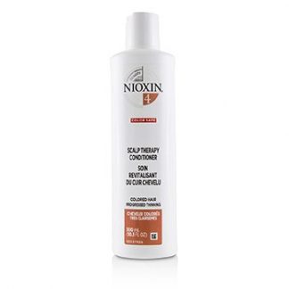 Nioxin Density System 4 Scalp Therapy Conditioner (Colored Hair, Progressed Thinning, Color Safe)  300ml/10.1oz