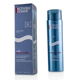 Biotherm Homme T-Pur Anti Oil & Shine Ultra Absorbing & Mattifying Moisturizer Gel  100ml/3.38oz