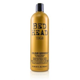 Tigi Bed Head Colour Goddess Oil Infused Shampoo - For Coloured Hair (Cap)  750ml/25.36oz