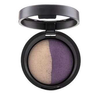 Laura Geller Baked Color Intense Shadow Duo - # Slate/Plum  7.5g/0.26oz