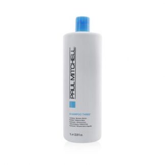 Paul Mitchell Shampoo Three (Clarifying - Removes Chlorine)  1000ml/33.8oz