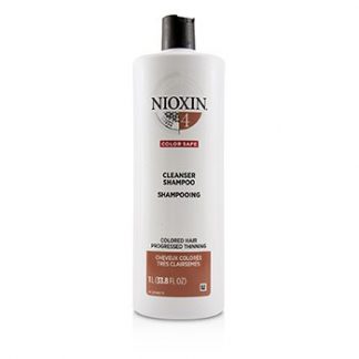 Nioxin Derma Purifying System 4 Cleanser Shampoo (Colored Hair, Progressed Thinning, Color Safe)  1000ml/33.8oz