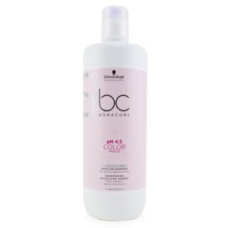 Schwarzkopf BC Bonacure pH 4.5 Color Freeze Silver Micellar Shampoo (For Grey & Lightened Hair)  1000ml/33.8oz