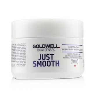 Goldwell Dual Senses Just Smooth 60SEC Treatment (Control For Unruly Hair)  200ml/6.7oz