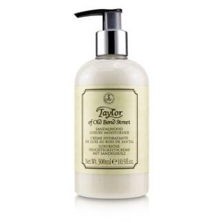 Taylor Of Old Bond Street Sandalwood Luxury Moisturiser  300ml/10.5oz