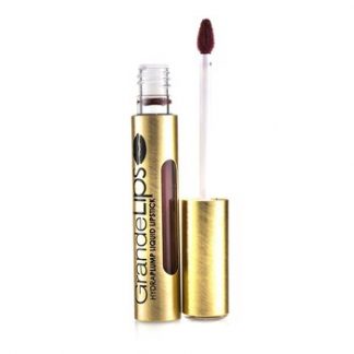 Grande Cosmetics (GrandeLash) GrandeLIPS Plumping Liquid Lipstick (Semi Matte) - # Smoked Sherry  4g/0.14oz