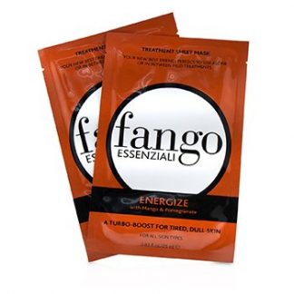 Borghese Fango Essenziali Energize Treatment Sheet Masks  4x25ml/0.83oz